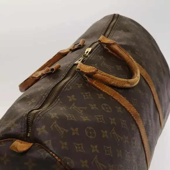 LOUIS VUITTON Monogram Keepall 55 Boston Bag M41424 - Picture 6 of 16